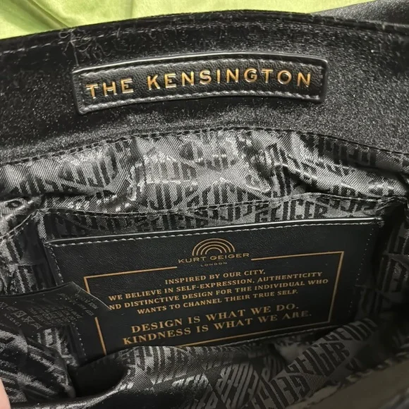 Black Quilted Handbag with Multicolor Gem Accents - Picture 9 of 12